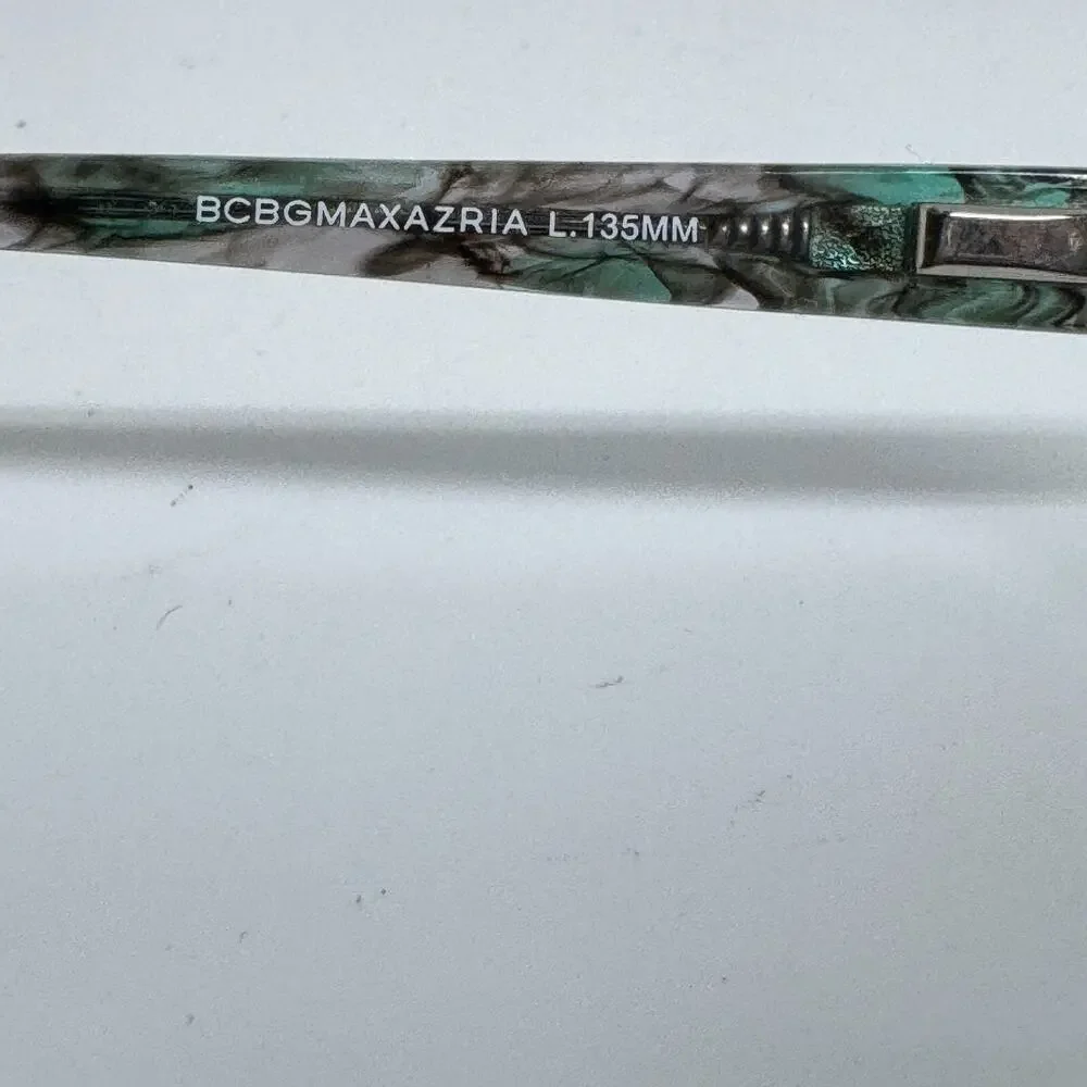 BCBGMAXAZRIA‎ Kana Teal Eyeglasses Frames 53-17-135mm B34mm H17612